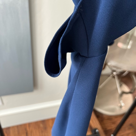 Trina Turk Exceptional Indigo Off-Shoulder Dress Size M - Worn Once! - Picture 8 of 12